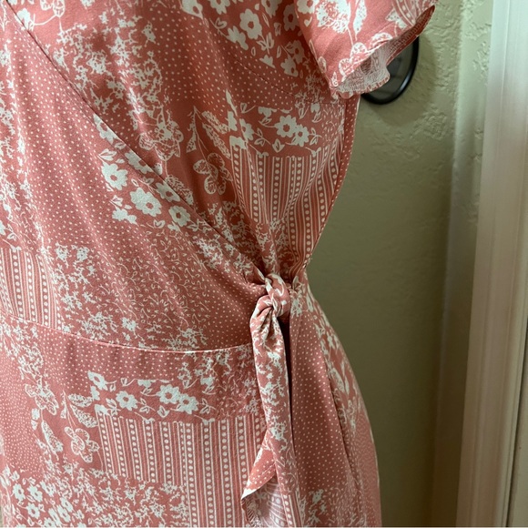 Wrangler Retro Women’s Hi-Lo Dress Melon Size S - Picture 3 of 12